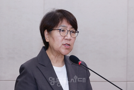 ▲정은경 보건복지부 장관 ⓒ영등포시대 