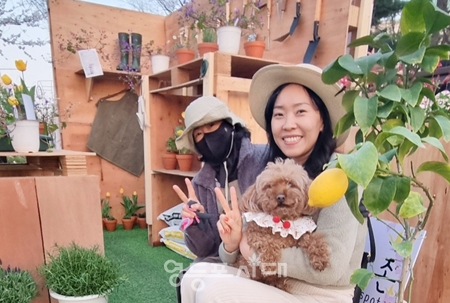 ▲한결나눔봉사단 단장 목미란